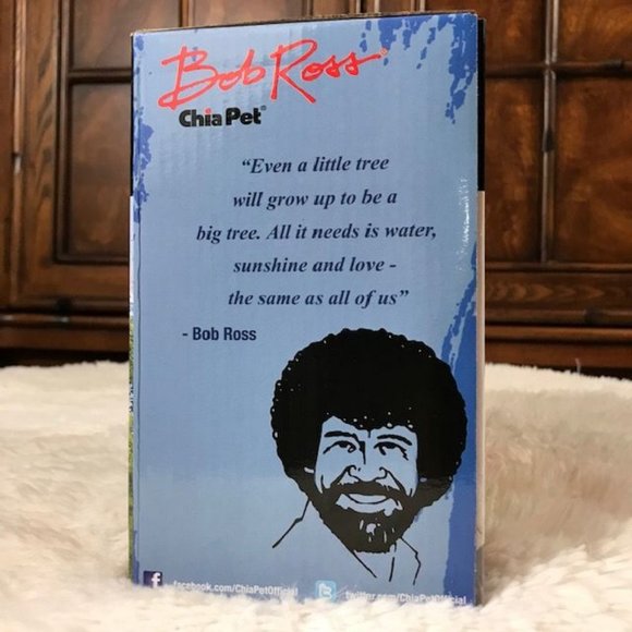NWOT Bob Ross Chia Pet - Picture 4 of 7